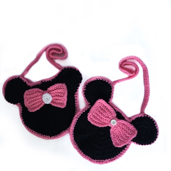 Minnie Mouse Black and Pink Bag - Picture 5 of 6